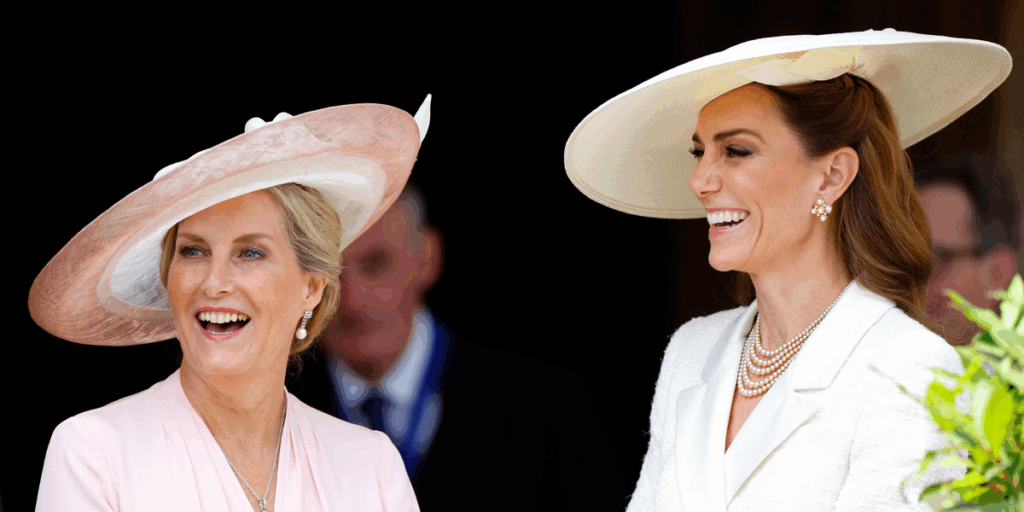 The Duchess of Edinburgh and Princess of Wales redefine royal glamour with sultry, smokey eyes.