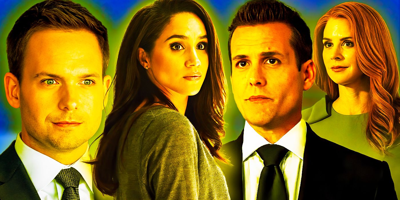Mike and Rachel, and Harvey and Donna in Suits