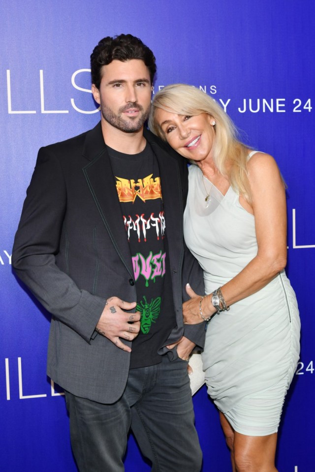 LOS ANGELES, CALIFORNIA - JUNE 19: Brody Jenner and Linda Thompson attend the premiere of MTV's "The Hills: New Beginnings" at Liaison on June 19, 2019 in Los Angeles, California. (Photo by Amy Sussman/Getty Images)
