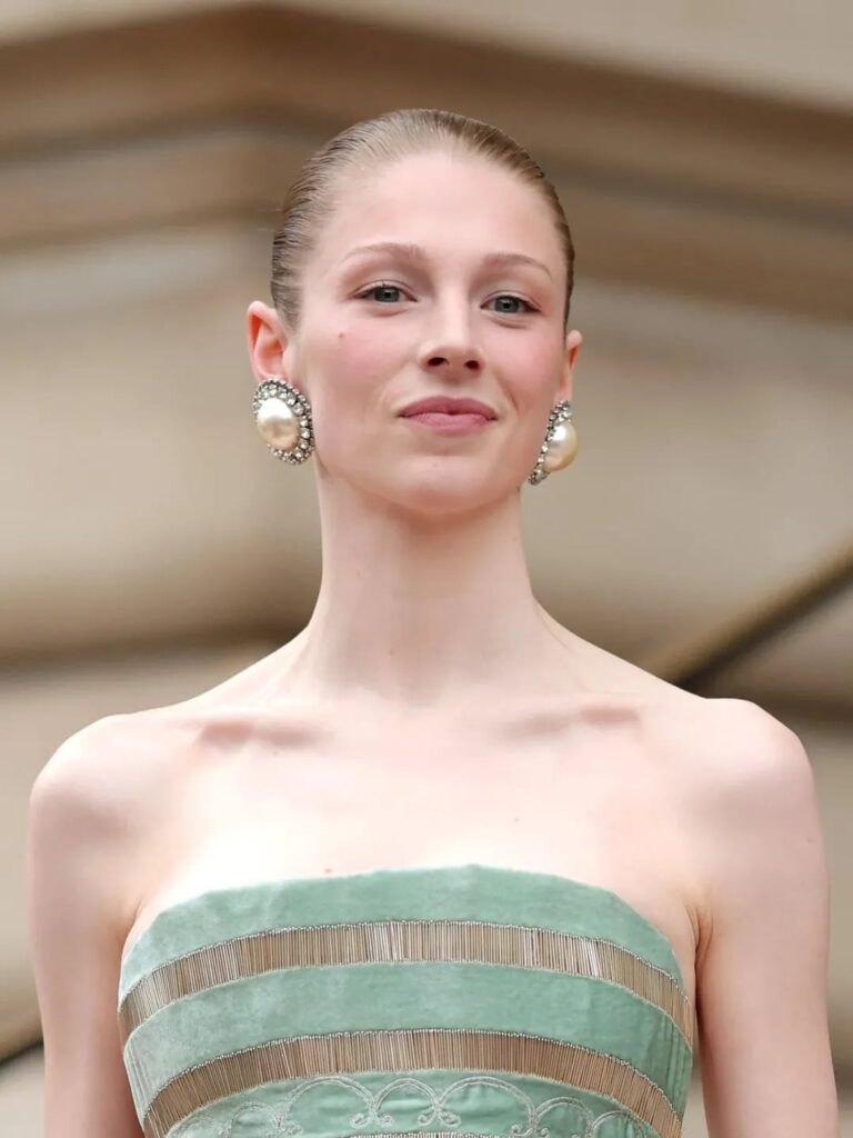 Hunter Schafer | Schiaparelli Show during the Haute Couture Fall/Winter 2025/2026 at Paris Fashion Week 7th July 2025