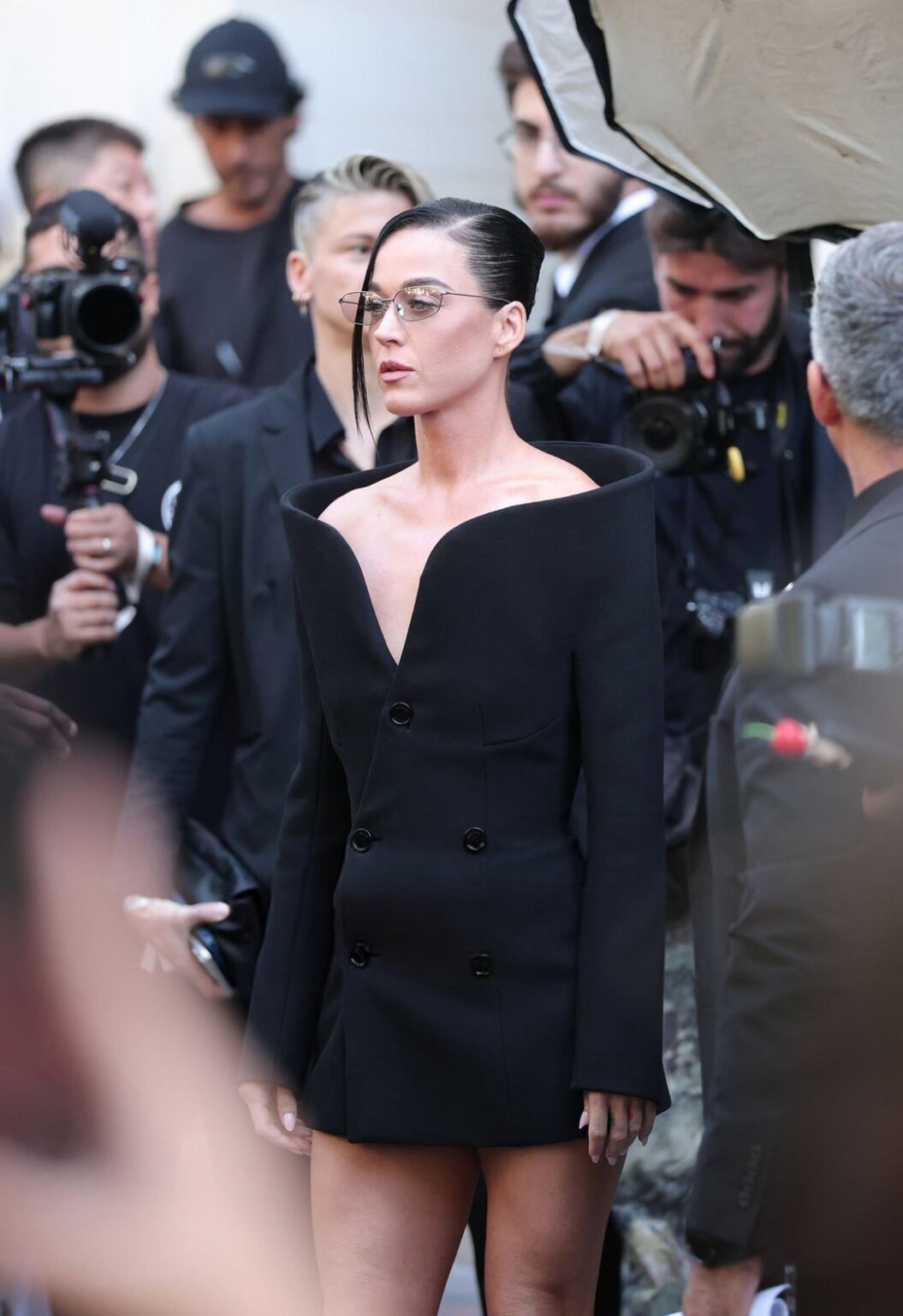 Katy Perry - Balenciaga fashion show, Paris Fashion Week in Paris, France - Jul 9, 2025