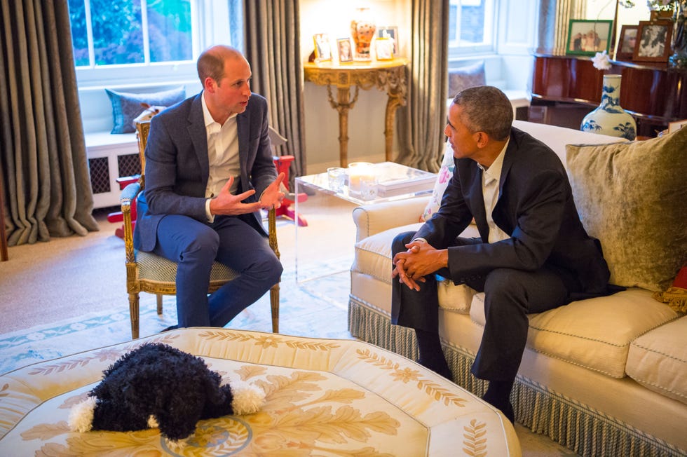The Obamas Dine At Kensington Palace