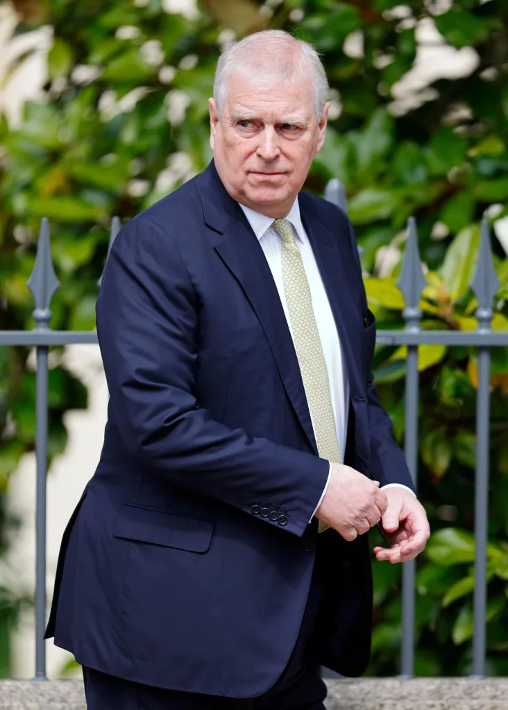 Gordon used Prince Andrew as an example, saying the royal family’s treatment of him is different to that toward Markle. Getty Images