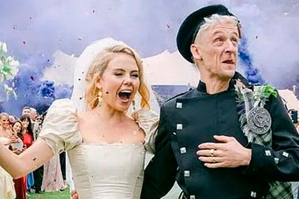 Saoirse-Monica Jackson and her husband, Hector Barbour (Denis Sulta), celebrated their wedding over three days