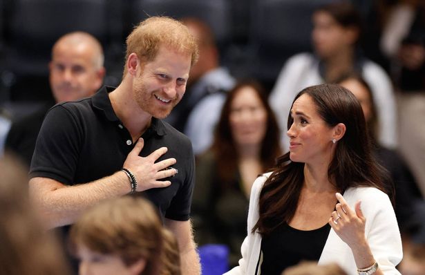 Meghan, Duchess of Sussex and Britain's Prince Harry, Duke of Sussex