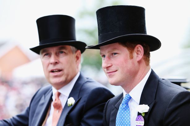 Prince Harry, Prince Andrew