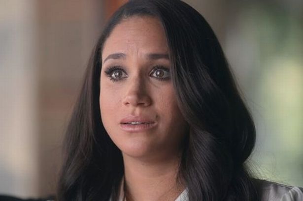 Meghan Markle in floods of tears