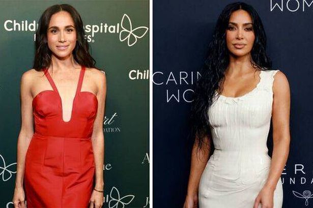 Meghan Markle and Kim Kardashian