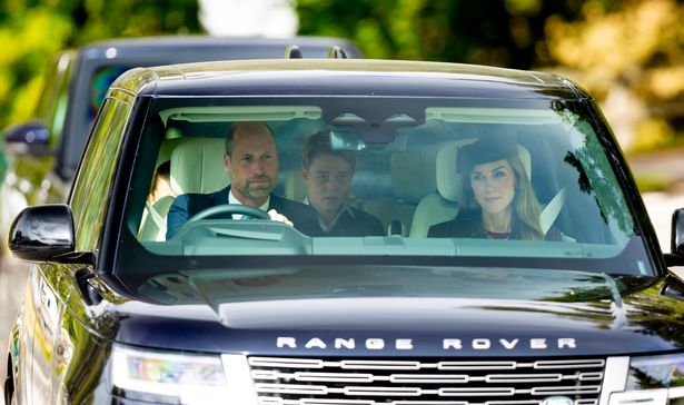 The Royal Family attend the traditional Sunday Church Service at Crathie Kirk , Crathie.