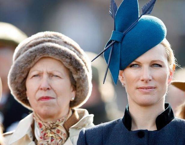 Anne is mum to daughter Zara and son Peter 