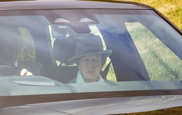 The Princess Royal attend a service at Crathie Kirk, near Balmoral.