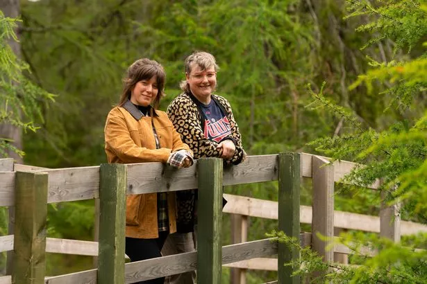 Angela Webb and Dr Fern Riddell 