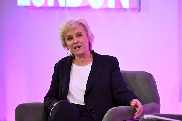  Tina Brown speaks onstage 