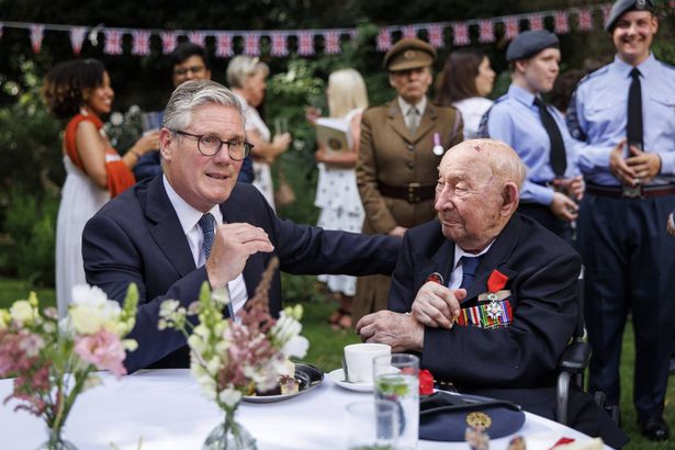 The Prime Minister meets with VJ Day veterans in Downing Street
