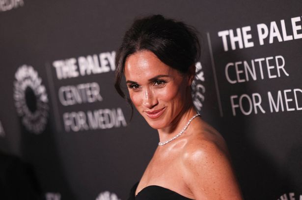 Meghan Markle was pictured at a red carpet event in Beverly Hills
