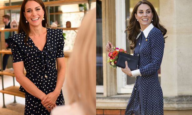 Princess Kate is a big fan of polka dots