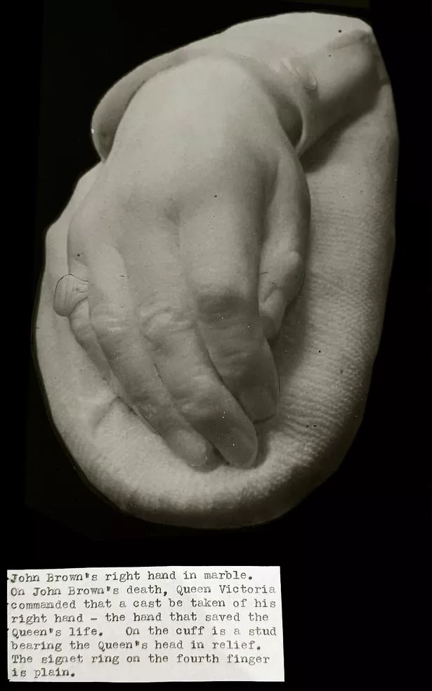 John Brown's hand