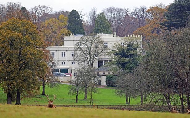 Royal Lodge pictured on autumn day