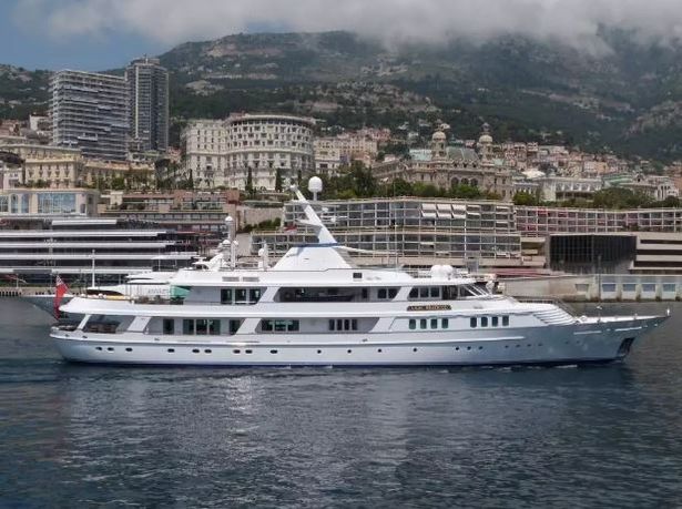 The Lady Beatrice yacht