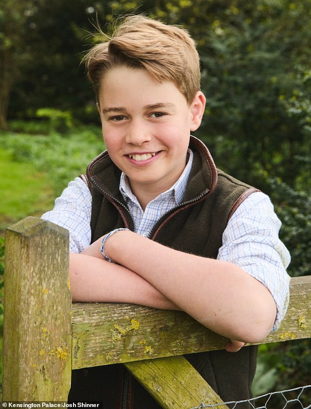 Last month, a source close to the school told the MoS that ‘all roads lead to Eton’ for George (pictured)