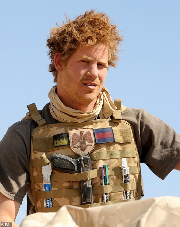 Prince Harry in Helmand province in February 2008. 'Cornet Wales', as Prince Harry was known, arrived in Afghanistan in late 2007 amidst a media blackout from the UK press