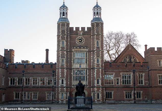 Although the £63,000-a-year public school (pictured) is still the ‘clear front-runner’, leadership changes – including a six-month leave of absence for headmaster Simon Henderson – has left the royal couple uncertain if Eton is right for their eldest child