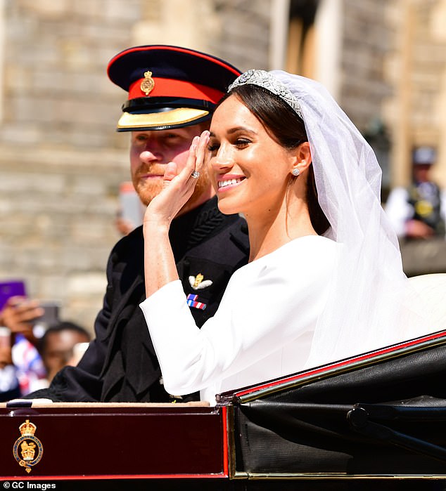 Harry and Meghan’s 2018 wedding, which was watched by a global television audience of 1.9billion