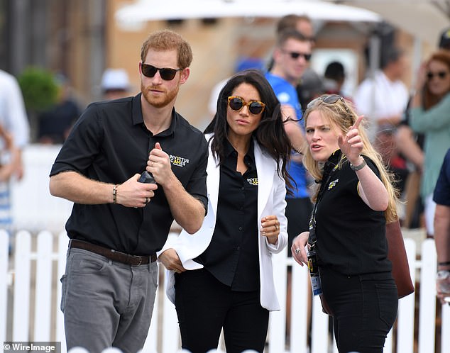Prince Harry and Meghan Markle at the 2018 Invictus Games in Sydney.  The games capped off a royal tour of Australia which by all accounts had been a resounding success