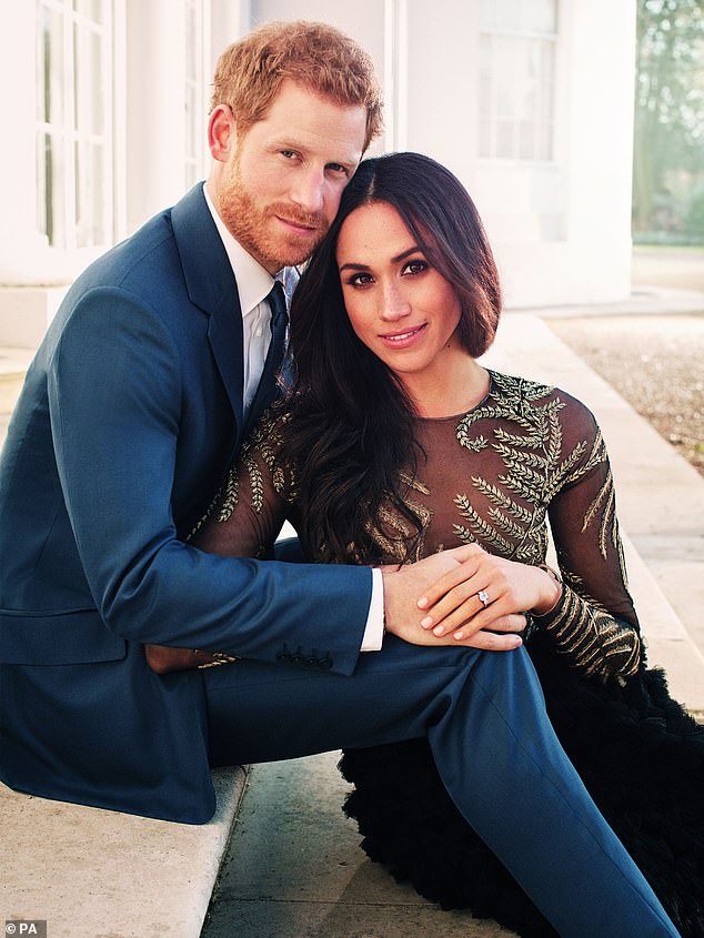 The first breach was during her official engagement photograph when she wore a sheer gown – which is a real no-no for daytime attire