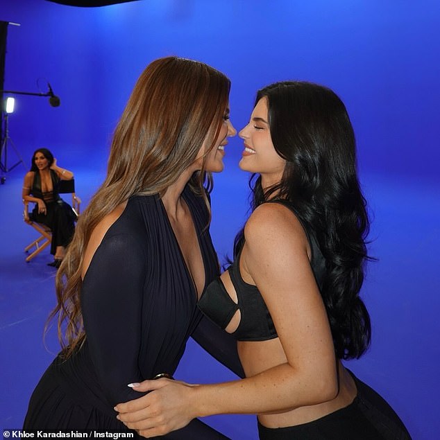 Khloe closed the post with love you beyond words, always and forever.' 'With all my heart, Your second mommy, Khloé.'  Kylie responded with 'i love you mommy , so much'