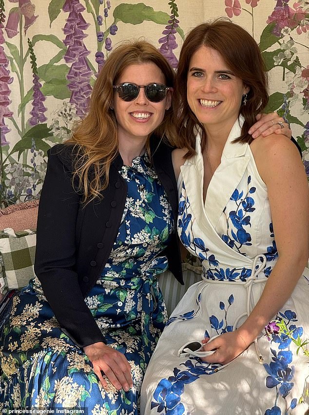 She later re-wore the backless dress at the UN Ocean Conference, and the frock made another appearance in an Instagram post by Eugenie last week, wishing Beatrice a happy birthday