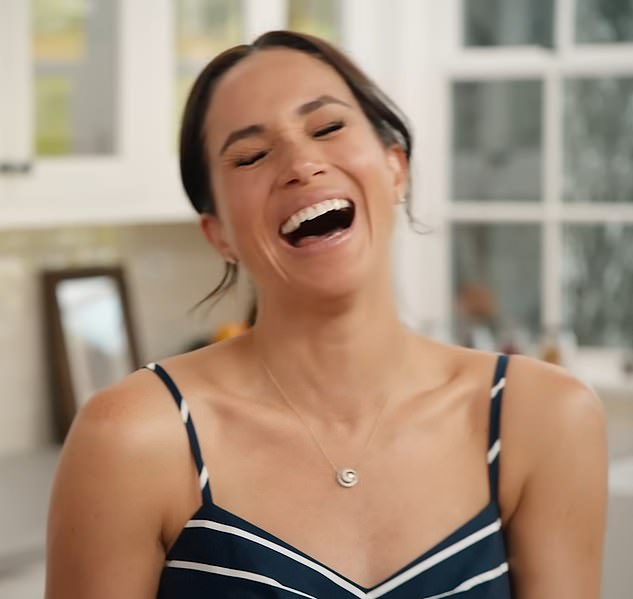 In the one-minute, 27-second teaser, Meghan is seen eating cheese, prepping food and drink with friends and even reveals the food her husband Prince Harry doesn't like: lobster