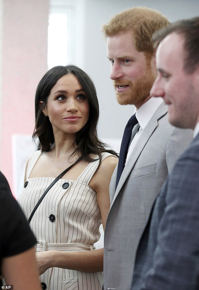 Just a month before the royal wedding, Meghan Markle joined Prince Harry to meet youth delegates taking part in the high-profile Commonwealth Heads of Government Meeting (CHOGM) in London