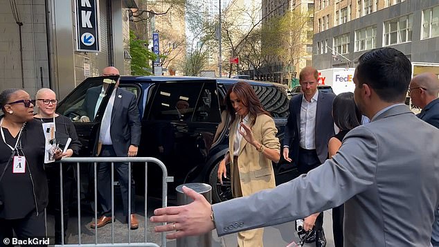 'Left with his hand hanging, Harry turns it into a truncated gesture that he then converts into a detour ritual to avoid looking rejected,' Judi James said