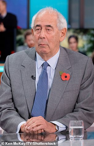 Biographer Tom Bower is pictured in 2022