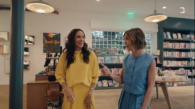 Meghan spoke to interviewer Emily Chang about American politics, growing up in LA and the launch of her lifestyle brand As Ever