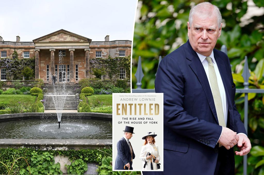 Prince Andrew called palace staff member a 'f--king imbecile,' new royal book claims