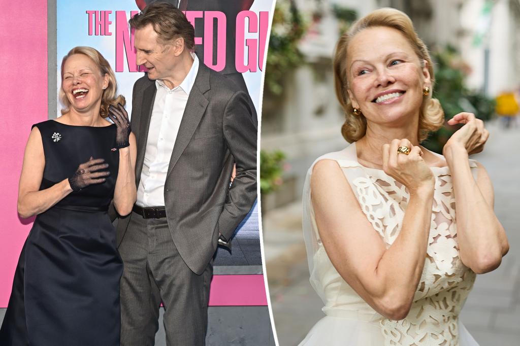 Pamela Anderson jokes about her racy go-to date-night outfit amid Liam Neeson romance Pamela Anderson jokes about her racy go-to date-night outfit amid Liam Neeson romance