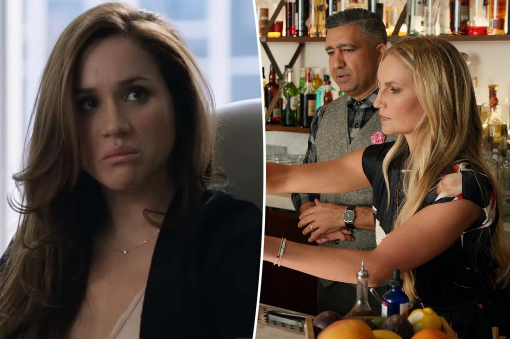 Meghan Markle reacts to guest shading ‘Suits’ to her face Meghan Markle reacts to guest shading 'Suits' to her face