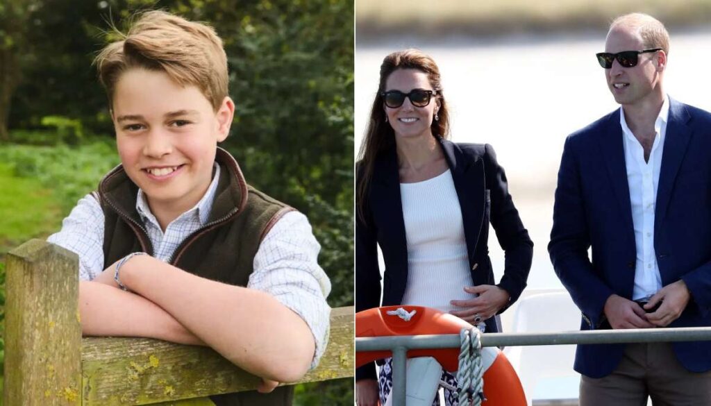 Prince George sends crew on mission while on superyacht with William Kate
