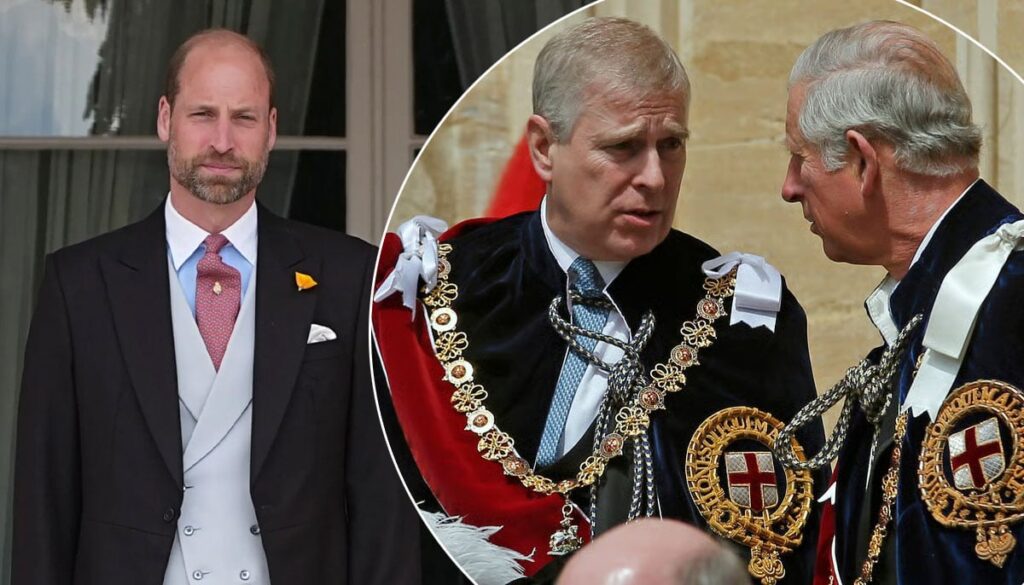 Prince William finds weak spot in Prince Andrew, King Charles secret deal