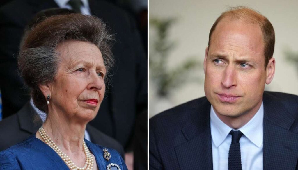 Prince William and Princess Anne set for epic rivalry as loyalties clash
