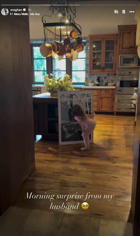 Meghan Markle shares video of her youngest child after third baby news