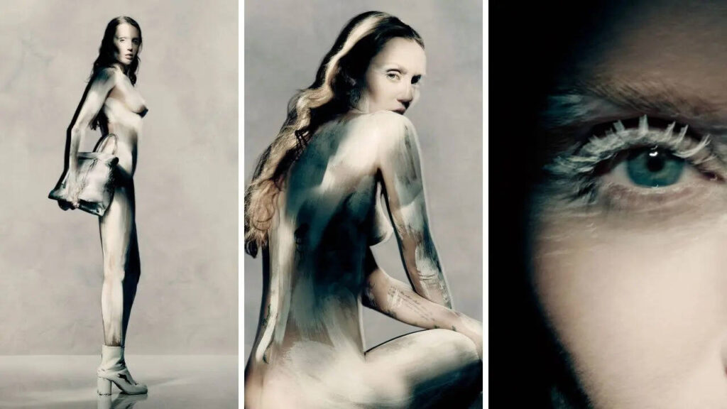 Maison Margiela’s First-Ever Celebrity Campaign Features Miley Cyrus in Just Body Paint and Boots | Fashion Maison Margiela’s First-Ever Celebrity Campaign Features Miley Cyrus in Just Body Paint and Boots | Fashion