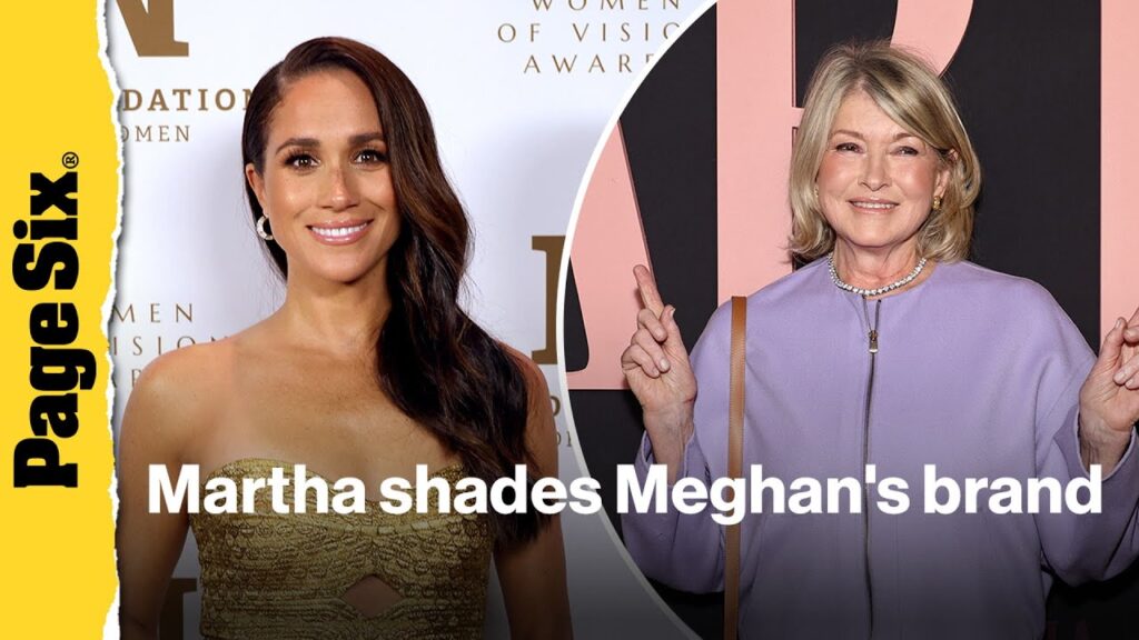 Martha Stewart throws subtle shade at Meghan Markle’s new lifestyle brand Martha Stewart throws subtle shade at Meghan Markle’s new lifestyle brand