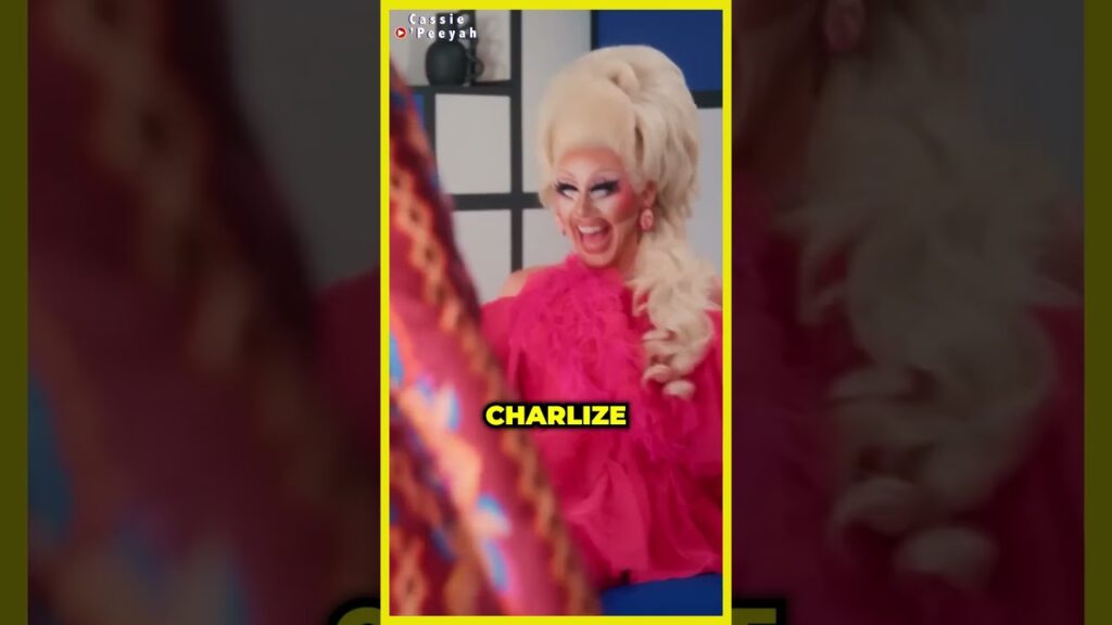 😂 Trixie & Katya Freak Out Over Charlize Theron Cameo #shorts #trixieandkatya #unhhhh #drag
