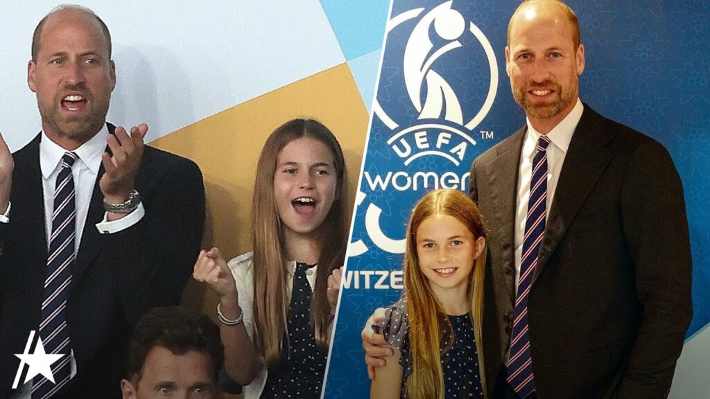 Princess Charlotte & Prince William Cheer Lionesses To Victory at Euro 2025 Final Princess Charlotte & Prince William Cheer Lionesses To Victory at Euro 2025 Final