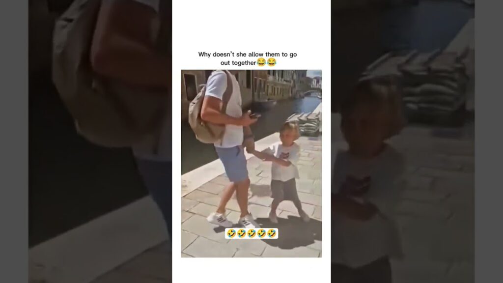 why doesn't she allow them to go out together😭🤣 #funnyvideo #funny #funniestvideo #funnymoment #love