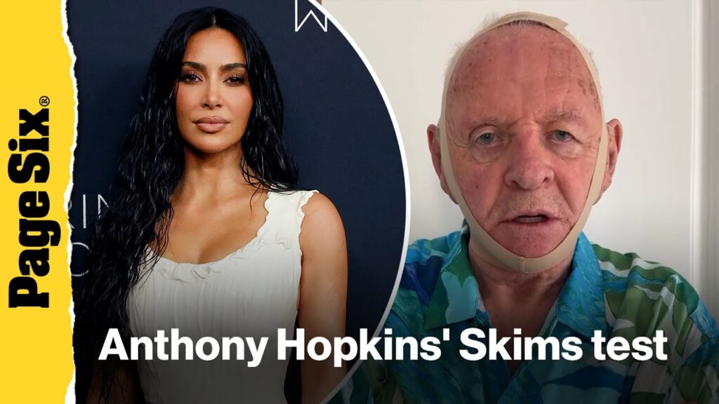 Anthony Hopkins pokes fun at Kim Kardashian’s new ‘Hannibal’-esque Skims face wrap Anthony Hopkins pokes fun at Kim Kardashian’s new ‘Hannibal’-esque Skims face wrap