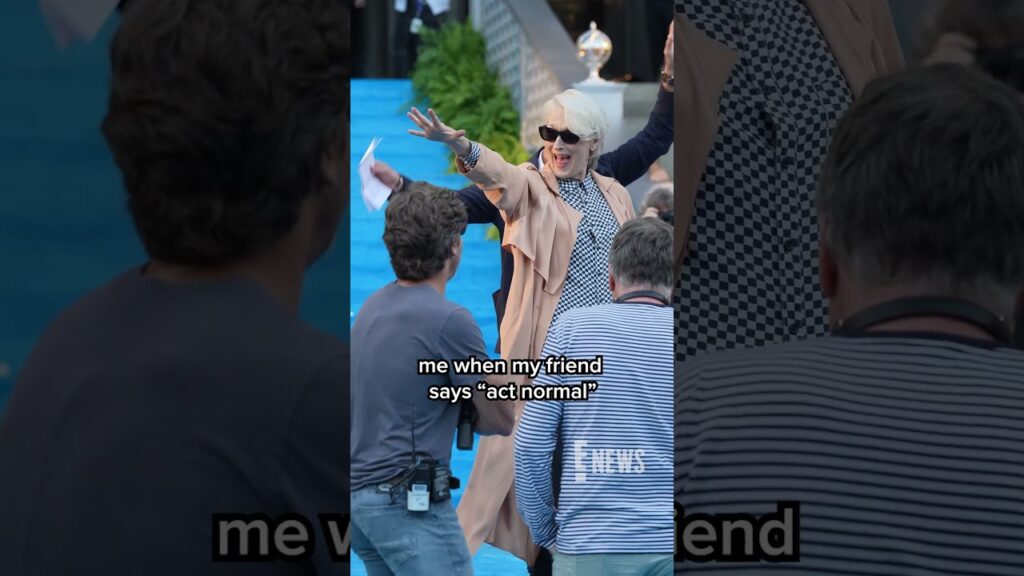 Meryl Streep Rehearsing for 'The Devil Wears Prada 2'